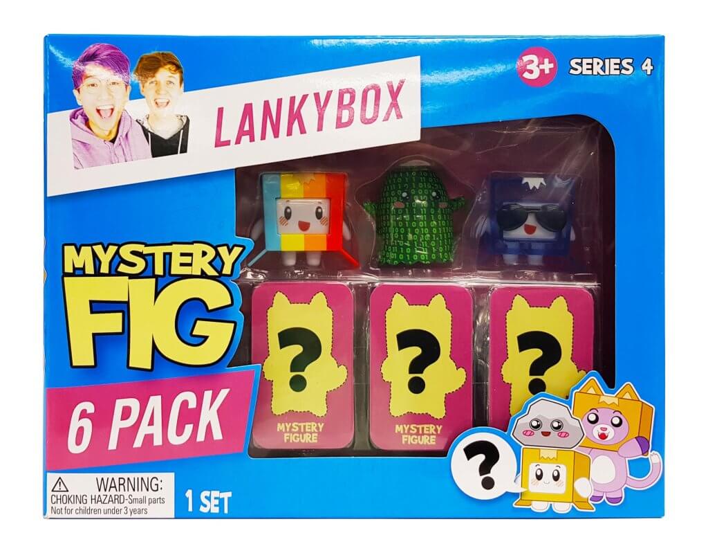 LANKYBOX Mystery Figures - 6 Pack - Series 4
