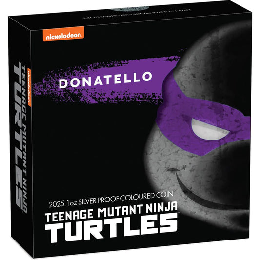 TMNT Donatello 2025 1oz Silver Proof Coin