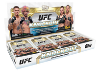 2024 Topps Knockout UFC Factory Sealed Master Hobby Box - 3 Autos