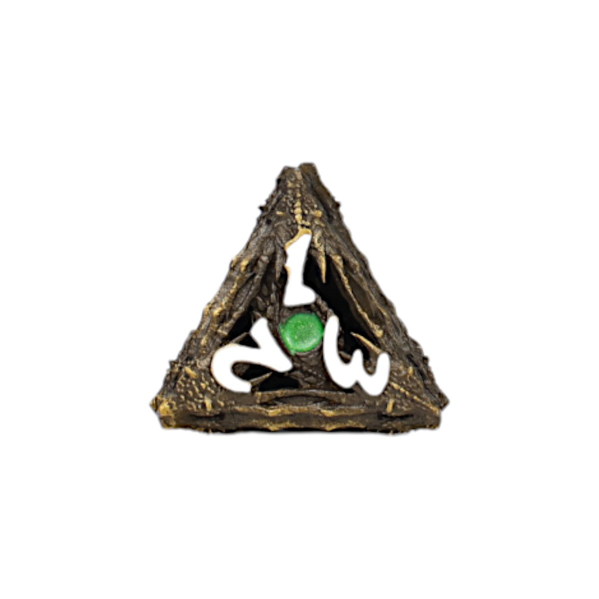 Dice Dragon Eye Dice Set Ancient bronze/green