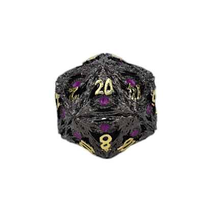 Dice Dragon Eye Dice Set Black/Gold