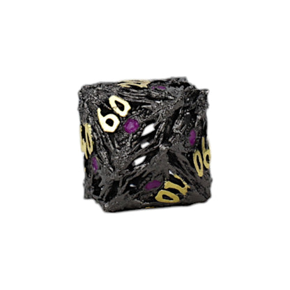 Dice Dragon Eye Dice Set Black/Gold