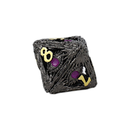 Dice Dragon Eye Dice Set Black/Gold