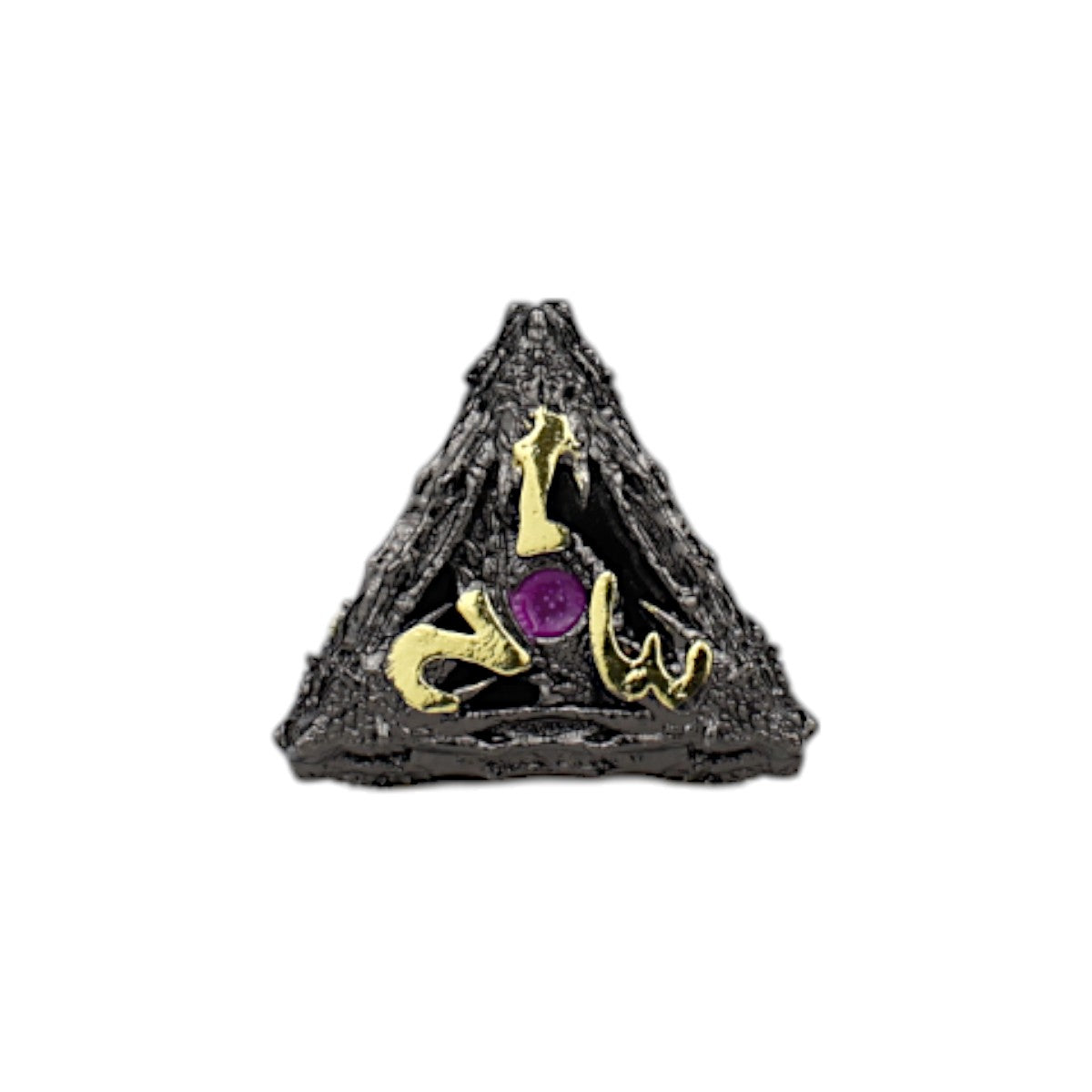 Dice Dragon Eye Dice Set Black/Gold