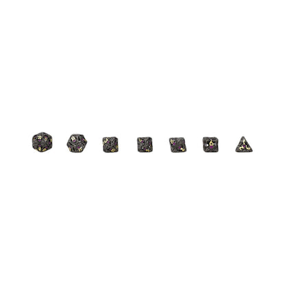 Dice Dragon Eye Dice Set Black/Gold