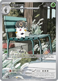 Spewpa 089/088 Holo Illustration Rare Perfect Order Pokemon Near Mint