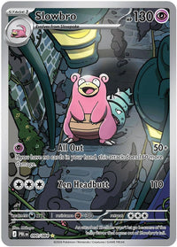 Slowbro 090/084 Illustration Rare Pitch Black Pokemon Holo Near Mint