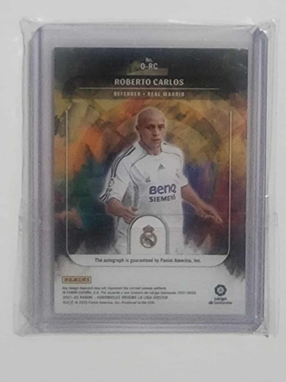 Oringins 2022 Roberto Carlos #O-RC auto /389