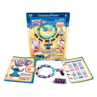 Sticki Rolls Disney Lilo & Stitch Sticker Bracelet and Necklace Pendant Jewellery Making Set
