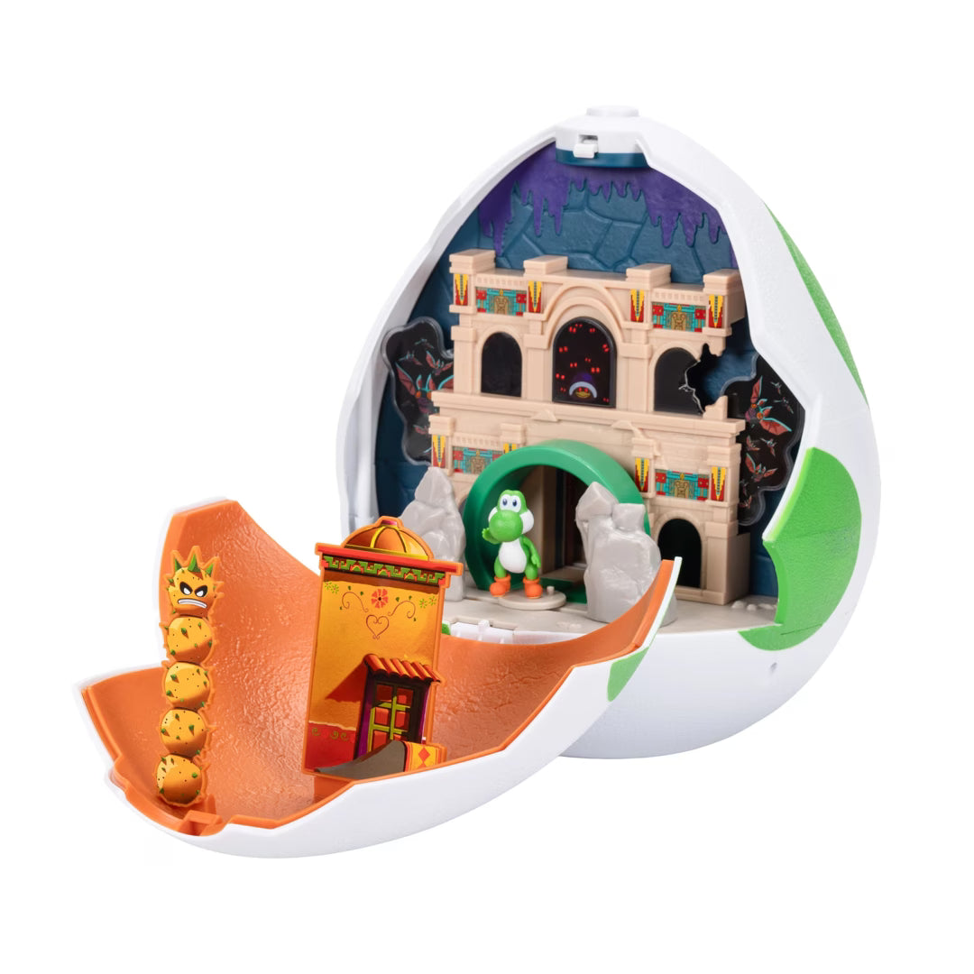 The Super Mario Galaxy Movie (2026) - Yoshi Egg 1.5" Scale Mini Figure Playset