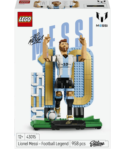 LEGO Editions Football Lionel Messi - Football Legend 43015