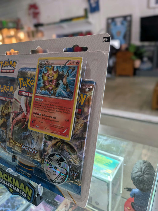 Pokémon TCG XY BREAKpoint Pyroar 3-Pack Booster Blister