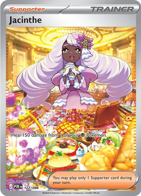 Jacinthe 122/088 Holo Special Illustration Rare Perfect Order Pokemon Near Mint