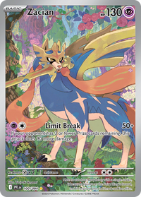 Zacian 100/094 Illustration Rare Phantasmal Flames Pokemon Near Mint