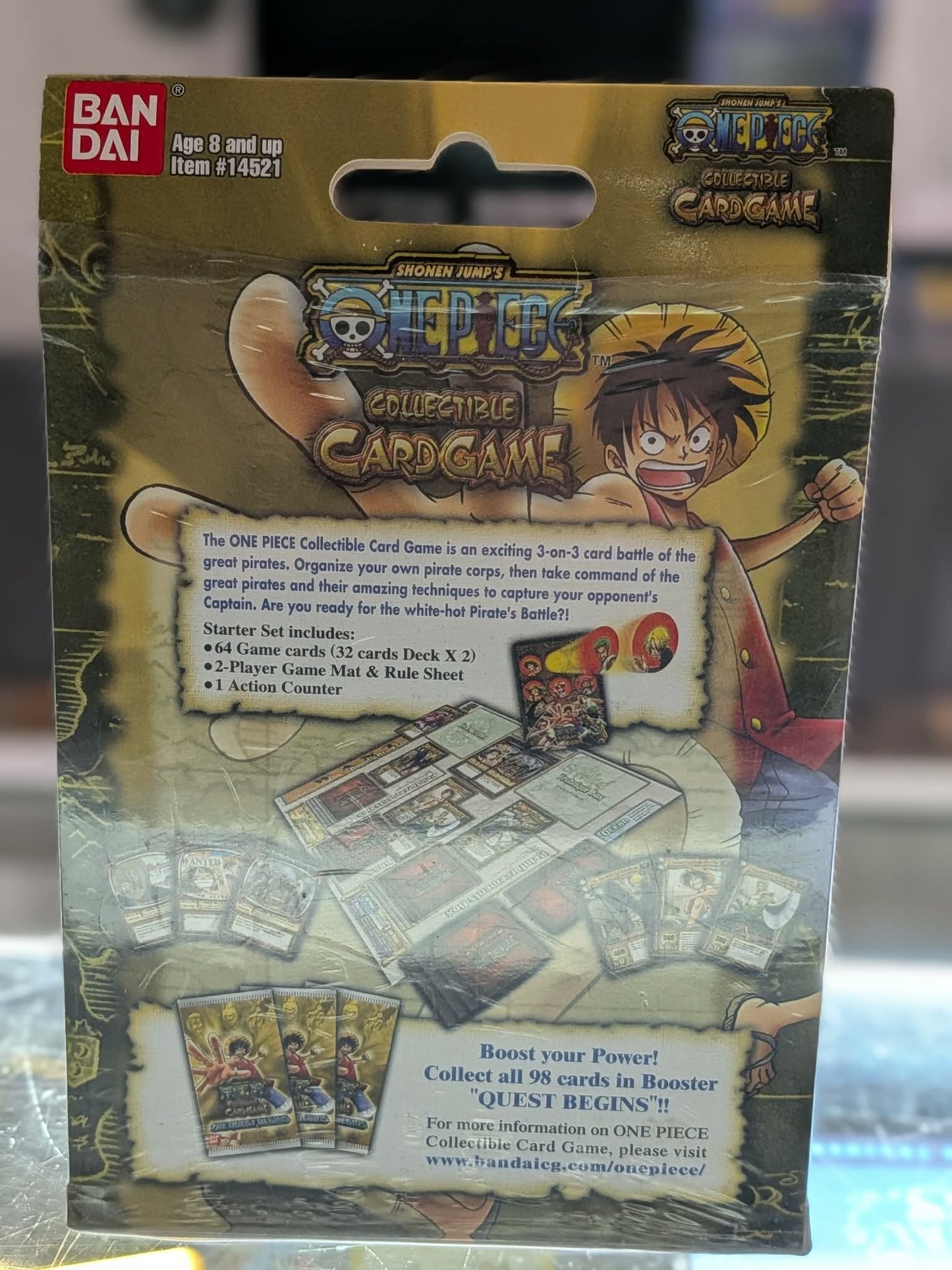 One Piece CCG - The Quest Begins Starter Set - Factory Sealed