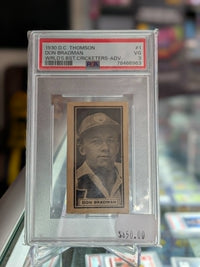 1930 D.C. Thomson The World's Best Cricketers Don Bradman #1 PSA 3