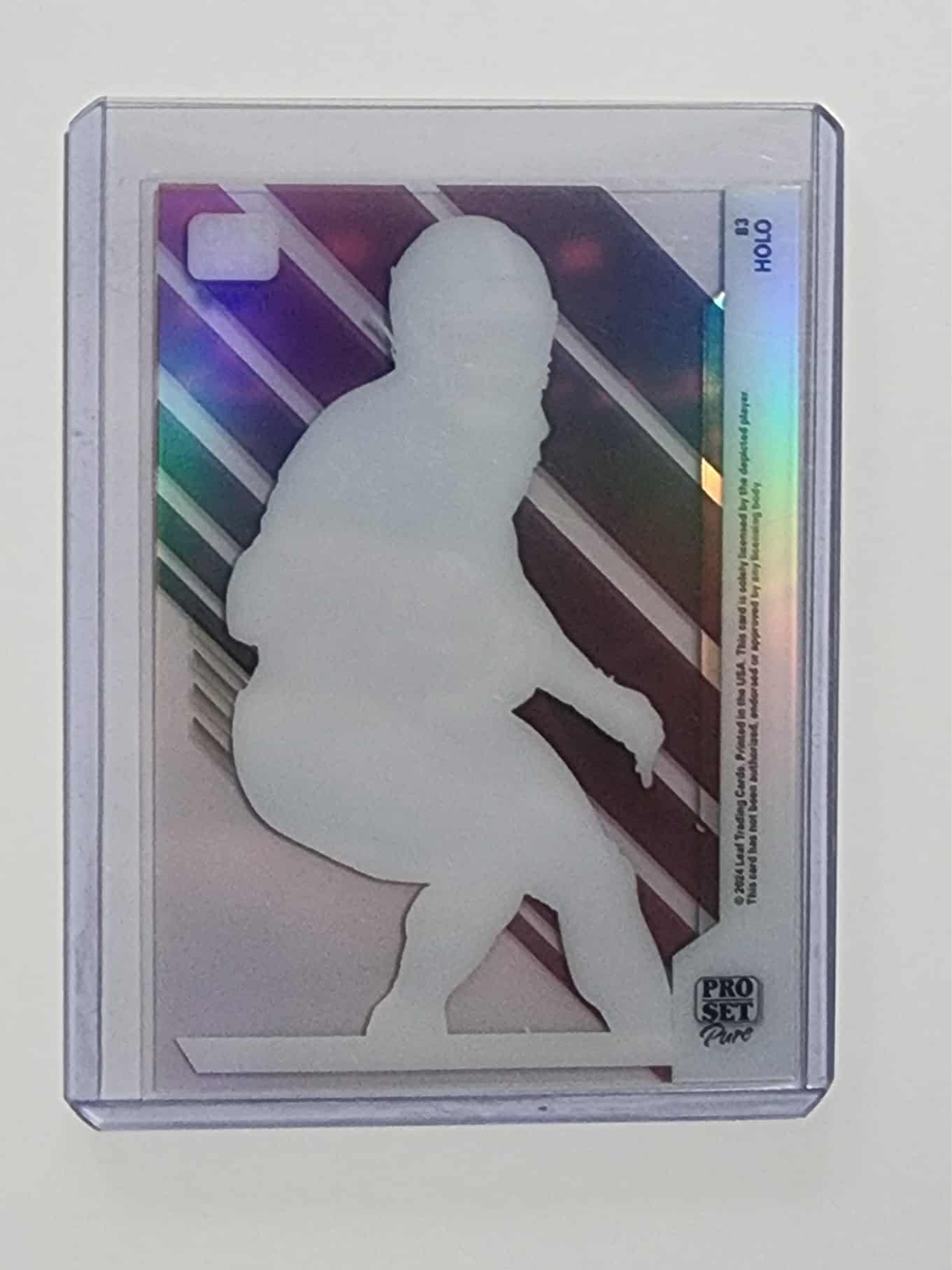 2024 Leaf Pro Set Pure Holo Green Omarion Hampton Rc #83 /25