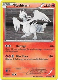 Reshiram BW004 Holo Promo Black And White Promo Pokemon Near Mint