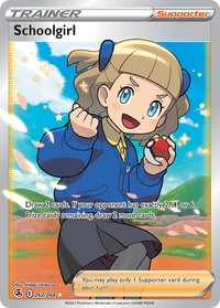 Schoolgirl 262/264 Ultra Rare Fusion Strike Pokemon Near Mint