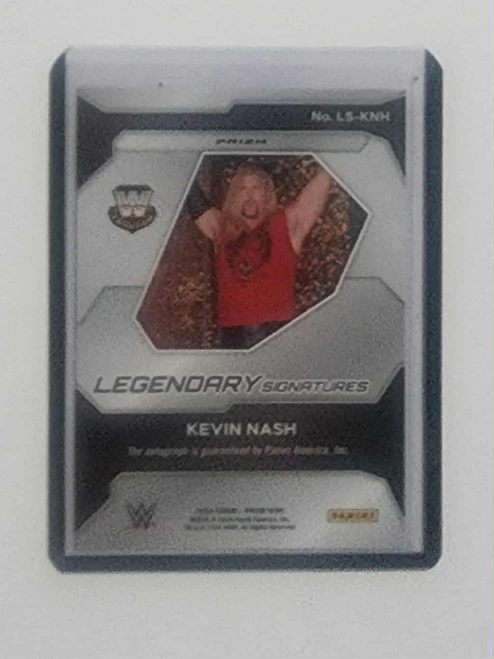 2024 Panini Prizm Kevin Nash Legendary Signatures Auto