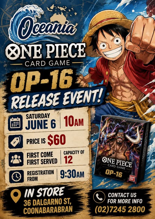 OP-16 Release Event