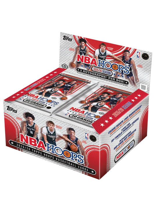 2025/26 Topps NBA Hoops Jumbo Box