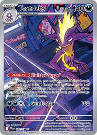 Toxtricity 103/094 Illustration Rare Phantasmal Flames Pokemon Near Mint
