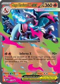 Mega Charizard X ex 029 Holo Promo ME: Mega Evolution Promo Pokemon Near Mint