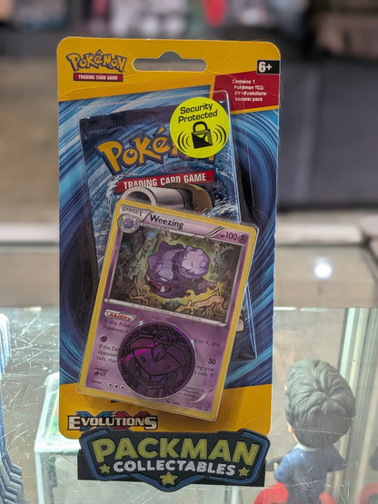 Pokémon TCG XY Evolutions Checklane Blister Pack – Weezing