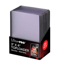 Ultra Pro Top Loader - 3 x 4 35pt Black Border