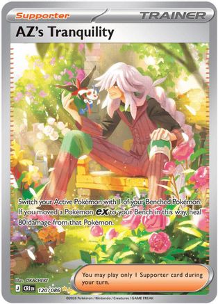 AZ's Tranquility 120/086 Holo Chaos Rising Pokemon Holo NM