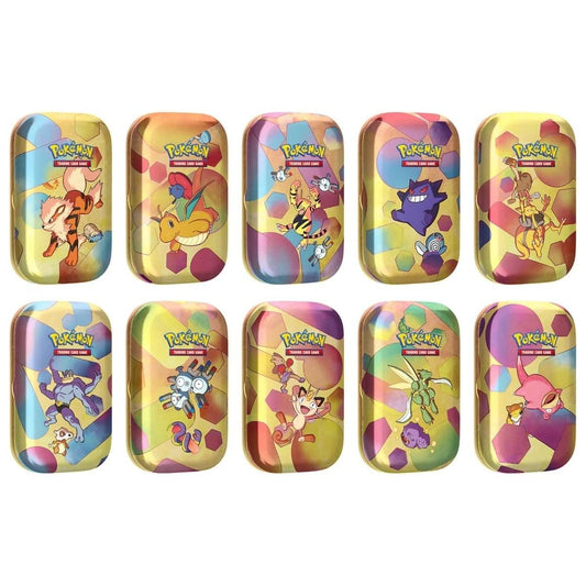 Pokémon TCG Scarlet & Violet 151 Mini Tin – 1 Tin, Random Artwork