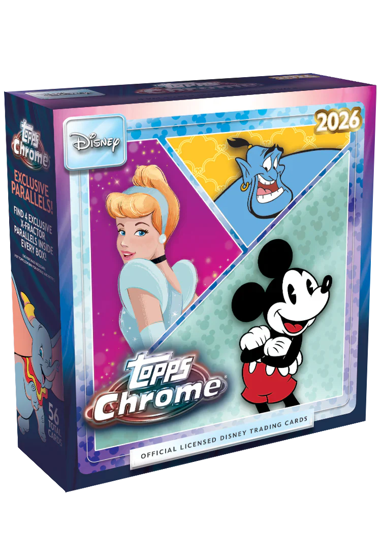 2026 Topps Chrome® Disney – Mega Box