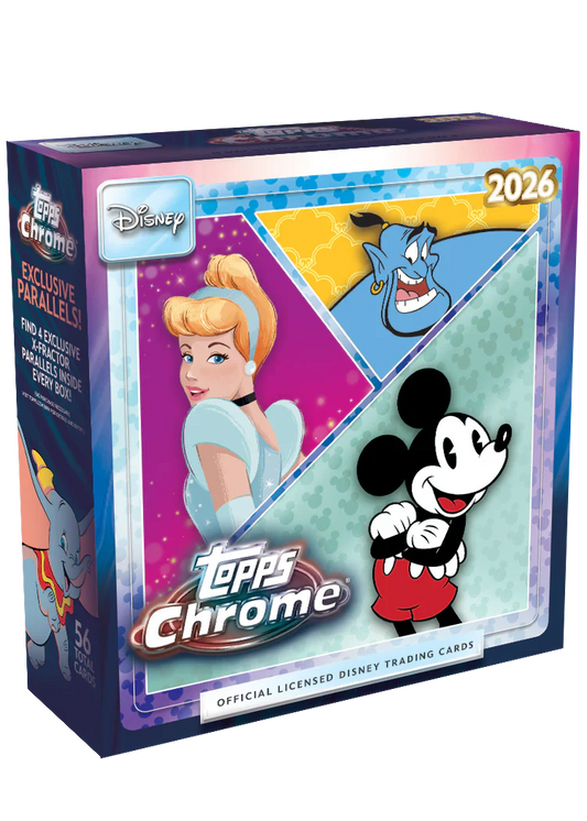2026 Topps Chrome® Disney – Mega Box