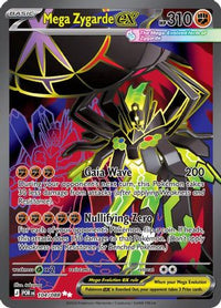 Mega Zygarde ex 104/088 Ultra Rare Perfect Order Pokemon Near Mint