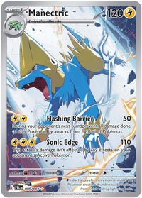 Manectric 089/084 Illustration Rare Pitch Black Pokemon Holo Near Mint