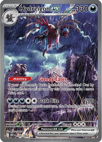 Hydreigon ex 169/086 Holo Special Illustration Rare White Flare Pokemon NM