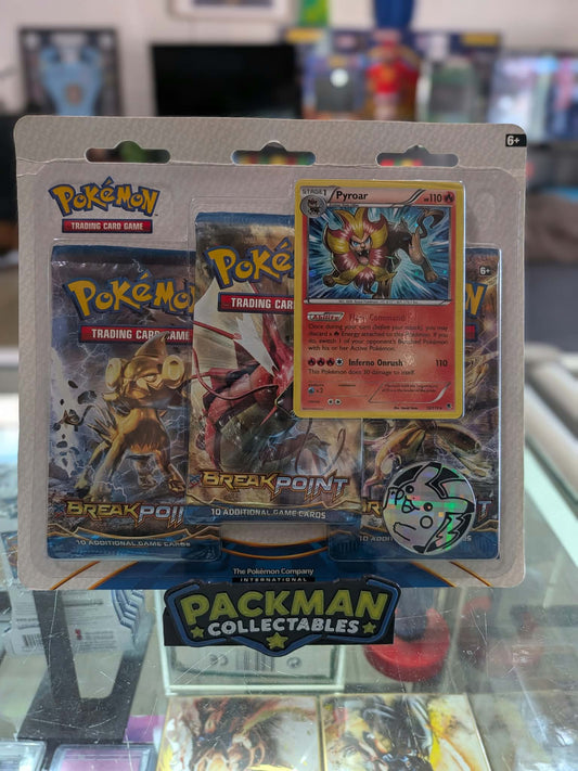 Pokémon TCG XY BREAKpoint Pyroar 3-Pack Booster Blister