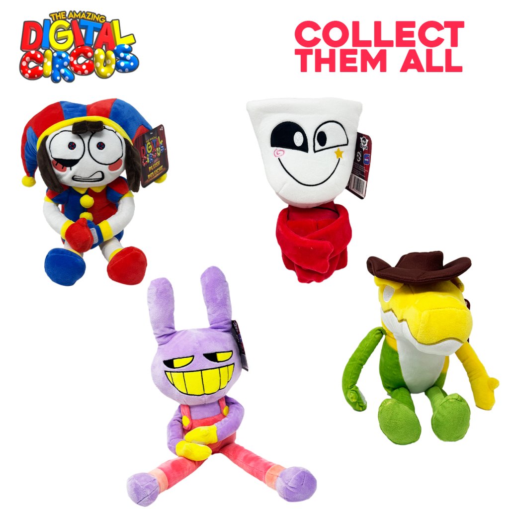 DIGITAL CIRCUS - 10 inch Plush Assortment