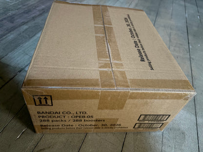 Pre sale One piece EB-05 sealed case shipped 30th October