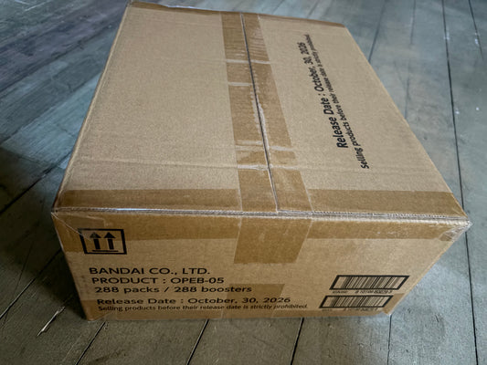 Pre sale One piece EB-05 sealed case shipped 30th October