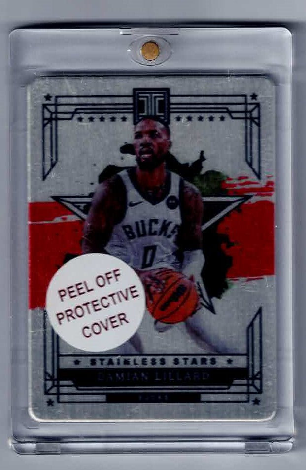 24 impeccable damian lillard stainless stars red #16