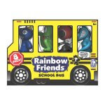 Rainbow Friends 8 Pack Mini Figure School Bus