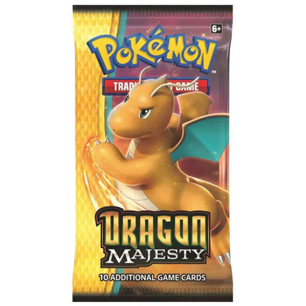 Pokémon TCG Dragon Majesty Booster Pack – Dragonite Artwork