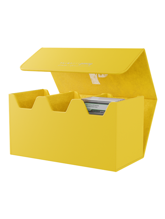 Graded Card Storage Case – Large Yellow | Collector's Series