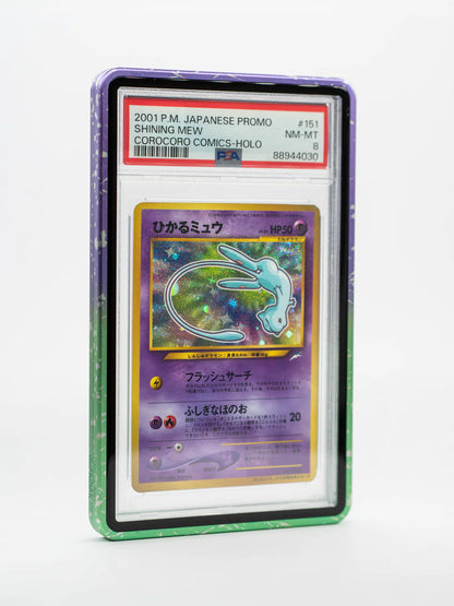 Forge Case (V2) - Gradient Series - PSA Style Color —  GREEN & PURPLE SNOW