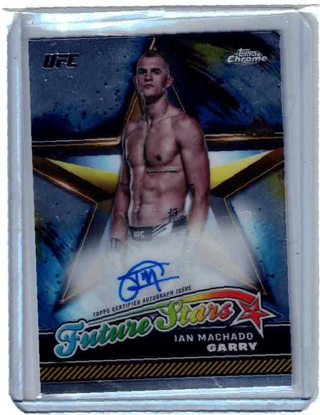 Ian Machado Garry 2024 Topps Chrome UFC Future Stars Auto Autograph #FSA-IGA