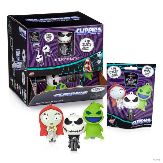 Clippies The Nightmare Before Christmas Bag Tag - One Random Blind Bag