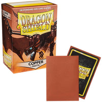 Dragon Shield Matte Copper Standard-Size Card Sleeves – 100 Pack
