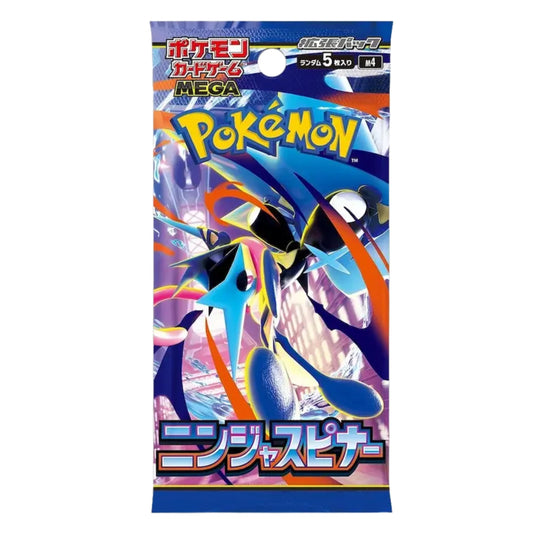 Pokémon TCG MEGA Ninja Spinner M4 Booster Box - Japanese